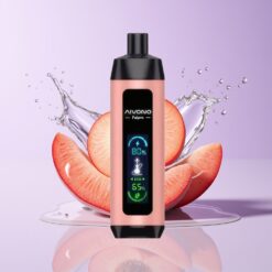 Hungary Wholesalers Aivono Aim Fatpro 22000 Puff Peach Jég 28ml 5% Nikotin 600mAh Dual Modes Mesh Coil barack jég