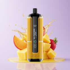Hungary Wholesalers Al Fakher Crown Bar 15K Hypermax Mango Ananász 22ml 600mAh Type-C DTL 6mg/m mangó ananász