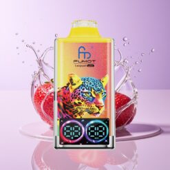 Hungary Wholesalers Fumot Leopard 40K Puffs Epejég Dual Mesh Type-C 5% Digital Tube eper jég