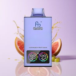 Hungary Wholesalers Fumot Tornado 35000 Kivi Sárgadinnye Guava Dual Mesh Coil RGB Fast USB-C kivi maracuja guava