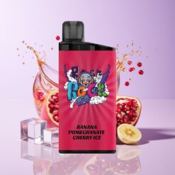 Hungary Wholesalers IGET Bar 3500 Puffs Banán Gránátalma Cseresznye Jég 1.2 Ohm Mesh Coil 1400 mAh banán gránátalmás cseresznye jég