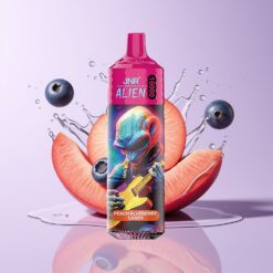 Hungary Wholesalers JNR Alien 10000 Puffs Őszibarack Áfonya Candy RGB LED Type-C Quick Charge barack áfonyás cukorka