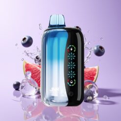 Hungary Wholesalers JNR Flex Ice 21000 Puff Egyszerhasználatos Vape Áfonya Jég Beállítható Levegőáramlás 1.2 Ohm Dual Mesh áfonyás jég