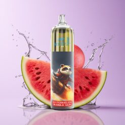 Hungary Wholesalers JNR Rocket-X 12400 Puffs Görögdinnye Buborékrágó 1.2ohm Mesh Coil RGB Típus-C Gyorstöltés görögdinnye rágógumi