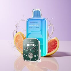 Hungary Wholesalers JNR VapeWatch 30000 Puffs 19mL 5% Savanyú Alma Jég Dual Mesh Coil Type-C savanyú almajég