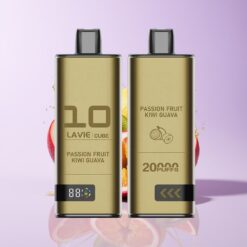 Hungary Wholesalers LAVIE Cube 20000 Puff Egyszerhasználatos Vape Márványgyümölcs Kivi Guava 28ML Type C maracuja kiwi guava