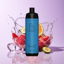 Hungary Wholesalers RandM Fumot Shisha 10000 Puff Egyszerhasználatos Vape Bogyós Jég LED Type-C 0.6ohm Mesh bogyós jég