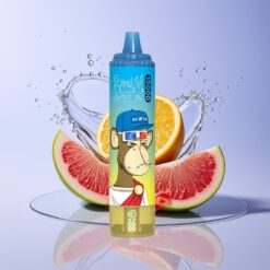 Hungary Wholesalers RandM Fumot Tornado 15000 Puffs 25ml 850mAh Kék Úr Mesh Coil Type-C LCD kék úr