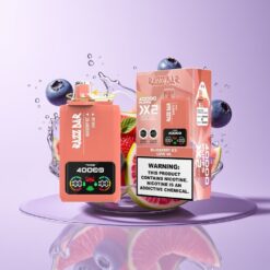 Hungary Wholesalers Razz Bar 40000 Puffs 2x1.0Ohm Mesh Coil 650mAh Blueberry Jég Love 66 áfonyás jég - szerelem 66