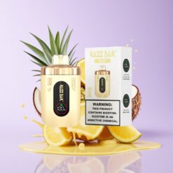 Hungary Wholesalers Razz Bar 50K Puff 1.0 Ohm Mesh Coil Ananász Kókusz Disposable Vape ananász kókusz
