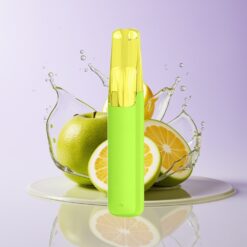 Hungary Wholesalers Snowplus Dash 4000 Füst Friss Zöld Kerámia Atomizer 530mAh 7.5ml 3%5% ropogós zöld